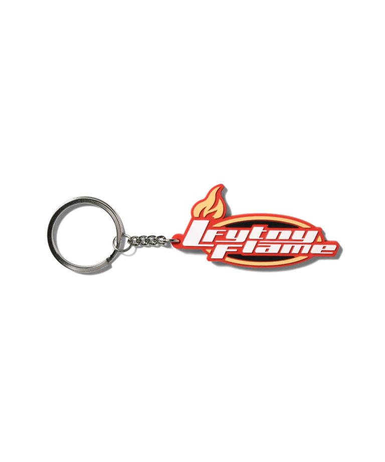 【LFYT】LFYT FLAME LOGO RUBBER KEY CHAIN - RED