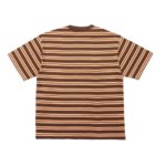 【APPLEBUM】70's Border T-shirt - Brown