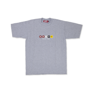 【K’rooklyn】Logo T-Shirt "New York metro" - Gray