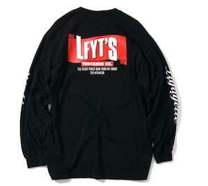 【Lafayette】LFYT TRUCKING L/S TEE - BLACK
