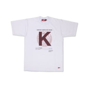 【K’rooklyn】T-Shirt "NYC GRADE CARD" - White