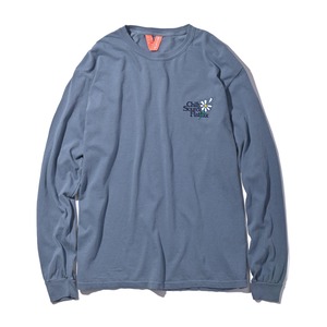 【FLATLAX】Chilly Source x FLATLUX - Bloom Ls-T - DYED BLUE